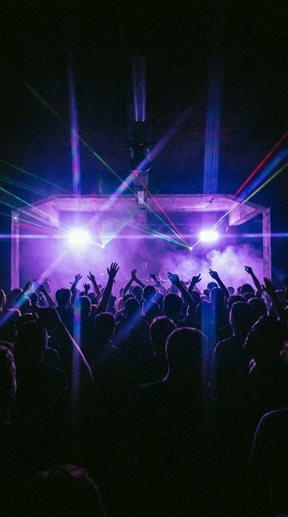 Crowd at a club night